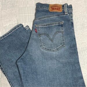 Levi's Women's Light Blue Ankle Jeans